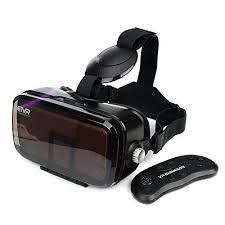 Etvr 3d Vr Headset With Remote Controller Unique Virtual Reality Experience For Movies Games More Comfortable Vr Glasses Goggles Fit For 4 5 6 2 Iphone7 6 6 Virtual Reality Headset Virtual Reality Glasses Headset