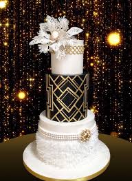Made from foam board, it's not at all expensive but definitely makes a statement. Rose Gold Gatsby Wedding Cake Novocom Top