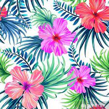 Two design coordinated pillow shams, four embroidered pillowcases, an embroidered flat sheet and a solid white fitted sheet are included to complete the set.9 piece california king s Seamless Tropical Floral Pattern Hibiscus And Palm Leaves On White Background Classical Aloha Motifs In A Juicy Colorful Pattern Design Sticker Pixers We Live To Change