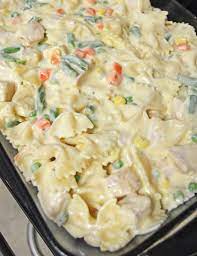 Simple Chicken Noodle Casserole Recipe Chicken And Vegetable Casserole Vegetable Casserole Recipes Chicken Casserole Easy