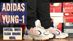 Our wide selection is eligible for free shipping and free returns. Honest Review Of The Adidas Yung 1 Crystal White Clear Orange Royal New Adidas Yung 1 On Feet Youtube