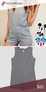 Junk Food X Disney Mickey Mouse Romper Pants For Women Rompers Junk Food Clothing