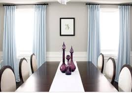 revere pewter walls with light blue curtains and black curtain rod dark furniture and white or off white light blue curtains dining room paint kid room decor