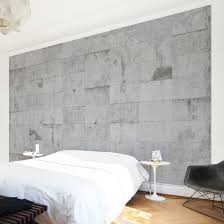 Modern Industrial Loft Look Concrete Wallpaper Tapete Betonoptik Tapete Grau Tapeten