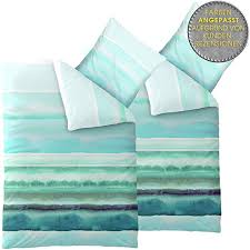 Celinatex Fashion Duvet Cover Set 80 X 80 Cm Pillowcase Davia Turquoise White Green Amazon De Kuche Haushalt Home Decor Sheets New Homes