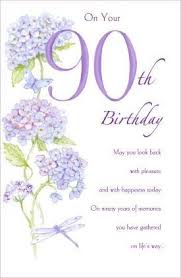 90th Birthday Message For Grandma Robot Check Birthday Verses For Cards Birthday Cards Handmade Female 90th Birthday Cards