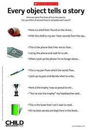 Poetry Prompts Overy Object Tells A Story Poem Starters Primary Ks2 Teaching Poetry Poetr Poetry Prompts Writing Prompts Funny Writing Prompts Poetry