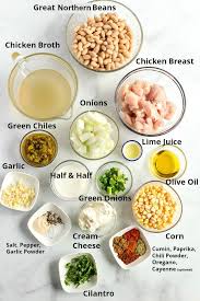 I started out with a few other recipes, and have tweaked this to our family's taste. Creamy White Chicken Chili Recipe Lemon Blossoms