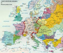 Europe Around A D 1250 Map Europe Map Old World Maps