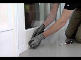 The wheel measures 1 in diameter and 1/4 thick. How To Adjust Sliding Glass Door Rollers Youtube