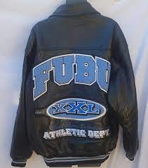 World Series Collection Leather Fubu Hip Hop Jacket Size L Varsity Vtg Athletic Fubu Baseball Hip Hop Jacket Leather Jacket Style Leather Varsity Jackets