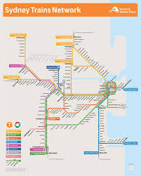 Sydney S Airport Train Train Map Metro Map Sydney Map