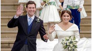 Prince albert wore raf full dress in the rank of group captain, his senior service rank at the time of his marriage. Princess Eugenie And Jack Brooksbank Expecting A Baby Buckingham Palace Says Bbc News