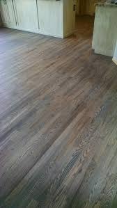 Red Oak Floor With Custom Gray Stain Hardwood Floors Red Oak Hardwood Floor Stain Colors Red Oak Floors Refinishing Hardwood Floors Staining Wood Floors