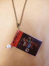 Pin By All Things Disney On Up My Adventure Book Necklace Disney Up