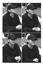 Black And White Hat Wallpaper Jungkook In Hat Boyfriend Materials Di 2020