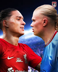 🔥¡COMIENZA EL DUELO NÚÑEZ-HAALAND! 🇺🇾❌🇳🇴 Inició la nueva era de  delanteros, Darwin Núñez y Erling Braut Haaland, una rivalidad nueva nace  en la Premier League. 🇺🇾 Darwin Nuñez: Gol y Asistencia en
