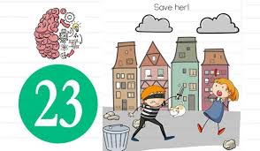 Saat ini total ada 147 level dan kemungkinan akan terus bertambah. Brain Test Level 23 Save Her Answer Daze Puzzle