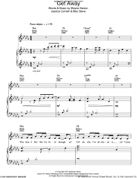 Maybe you would like to learn more about one of these? J Get Away Sheet Music For Voice Piano Or Guitar Pdf