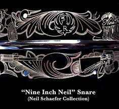 It means one of a row of small curves forming an edge or pattern and it also means an edible sea animal which has a pair of rounded shells ! The Drum Engravers Part 2 John Aldridge Custom Works Not So Modern Drummer