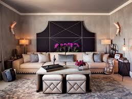 Glass lucite coffee table with ottoman underneath living room. Ottoman Under Coffee Table Houzz