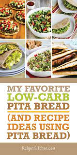 Sometimes You Just Want Something Stuffed Into Pita Bread For A Quick Lunch Or Dinner That S When I Grab My Favorite Lo Low Carb Pita Bread Recipes Pita Bread