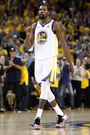 Kevin Durant Of The Golden State Warriors Reacts In Overtime Against Kevin Durant Rose Nba Golden State Warriors