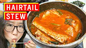 Add oil and preheat the pot. Spicy Korean Hairtail Stew At Namdaemun Market Youtube