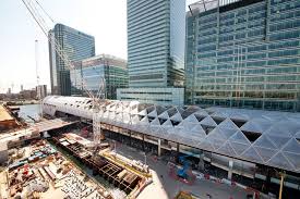 Norman Foster S Grand Canary Wharf Crossrail Station In London Is Almost Finished Foster Partners Canary Wharf The Fosters