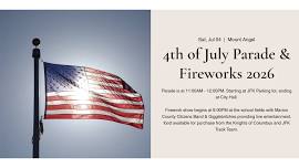 Mt. Angel Chamber of Commerce July 4th Ceremonies