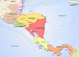 Belize from mapcarta, the open map. Central America Political Map