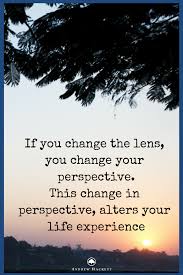 If You Change The Lens You Change Your Perspective This Change In Perspective Alters Your Life Experience Life Coach Business Life Life Experiences