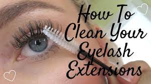 Eyelash extension shampoo is a foaming cleanser for lash extensions. How To Clean Your Eyelash Extensions Youtube