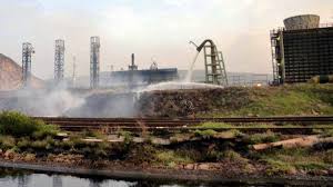 A massive fire broke out at the hindustan petroleum corporation ltd (hpcl) plant in visakhapatnam on tuesday afternoon. Hindustan Petroleum Delays Rs 209 Billion Vizag Refinery Expansion
