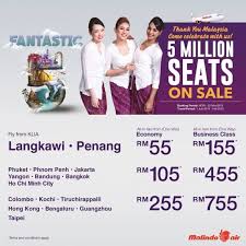The airline has also successfully retained its iosa registration, which is valid from 3 june 2018 to 3 june 2020. Malindo Air Fantastic 5 Promotion Loopme Malaysia