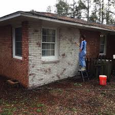 Gray house with whitewash brick. How To Whitewash Brick Exterior Tips And Tricks To Follow