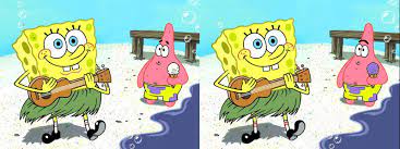 Encuentra Las 7 Diferencias En Estas Escenas De Bob Esponja Juego Para Ninos Bob Esponja Dibujos Para Arte Bob