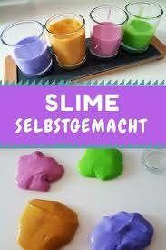 Slime Selber Machen Schleim Aus Waschmittel Kleber Rezept Schleim Selber Machen Slime Selber Machen Selbstgemachter Schleim