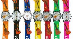 gitar temali pvc cocuk kol saati pembe smartwatch di ji tal saat antika saatler