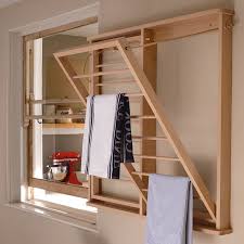The Beadboard Drying Rack Wall Mounted Indoor Laundry Airer Dryer In 2020 Laundry Drying Rack Wall Drying Rack Laundry Laundry Airer