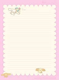 نتيجة بحث الصور عن ورق مسطر جاهز للطباعة مزين Cute Stationery Artist Deviantart