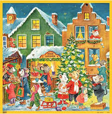 Special christmas edition this year i bring you a lot of mice christmas to join us in this beautiful and magical time of year! Mouse Christmas Village German Advent Calendar Germansteins Com