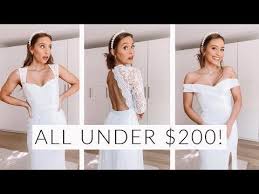 Here Are 5 Wedding Dresses Below 200 Dollars For Kristin Johns Lulu Bridal Wedding Dress In 2020 Wedding Dresses Inexpensive Wedding Dresses Wedding Dress Long Sleeve