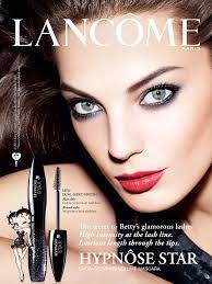 Beauty Advertising Lancome Cosmetics Mascara Beauty Advertising Makeup Ads