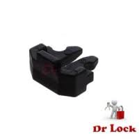 Winder suitable for timber or aluminium awning windows smooth operation foldable handle through flyscreen operation push button to lock, key to unlock . Dr Lock Shop Whitco Window Winder Lockable Black