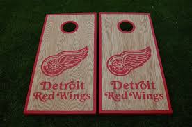 Detroit Red Wings Cornhole Boards Cornhole Boards Designs Cornhole Boards Cornhole