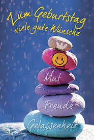 Zum Geburtstag Viele Gute Wunsche Faltkarte Geburtstag Fontis Shop Ch