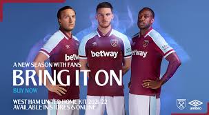 Maybe you would like to learn more about one of these? West Ham United S New 2021 22 Umbro Home Kit On Sale Now West Ham United