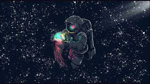 Pictures music poster christian music music art picture song gif animation make a cartoon music notes. Steam Workshop Astronaut And Jellyfish Music Audio Responsive