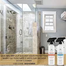 So i ordered the door sill protectors and they came in the mail today. Trinova Shower Door Water Repellent Protects Glass From Soap Scum Mold Mildew Hydrophobic Protectant Makes Cleaning Easier And Keeps Surface Looking New 12oz Pricepulse